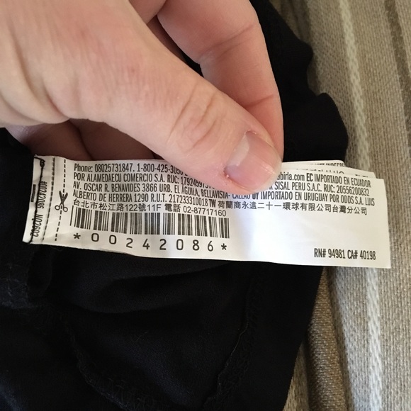 Forever 21 Lace Up Black Crop Top - Picture 5 of 6